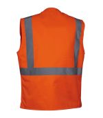 GILET HV SEKI ARANCIO - immagine 2