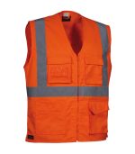 GILET HV SEKI ARANCIO