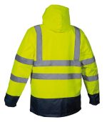 GIACCA PARKA TELSEN HV GIALLO - immagine 4