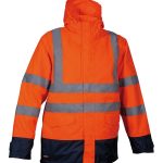 GIACCA PARKA TELSEN HV ARANCIO