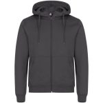 FELPA MIAMI HOODY FZ METALLO