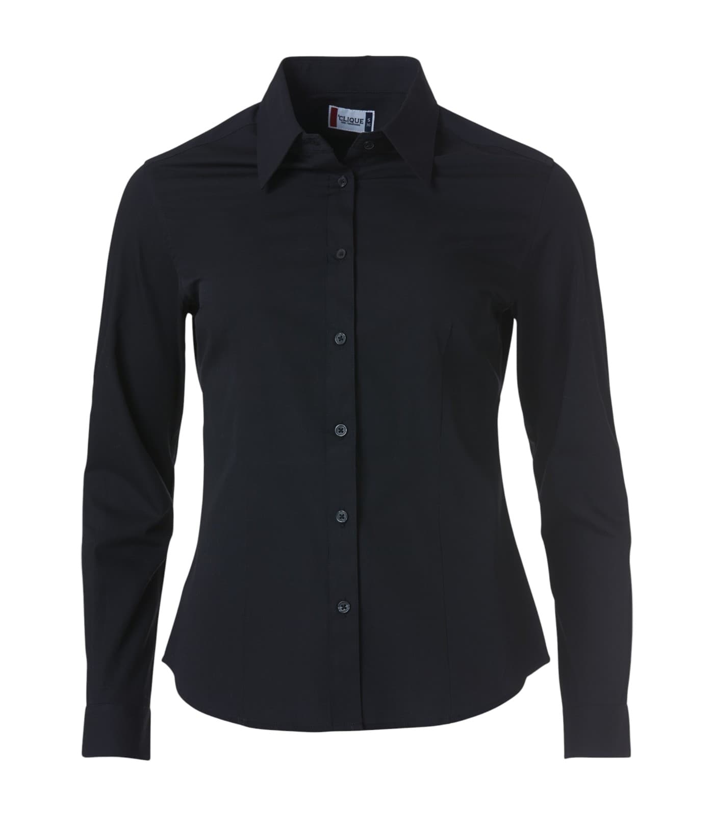 027955-99 CAMICIA DONNA CLARE NERA - immagine 1